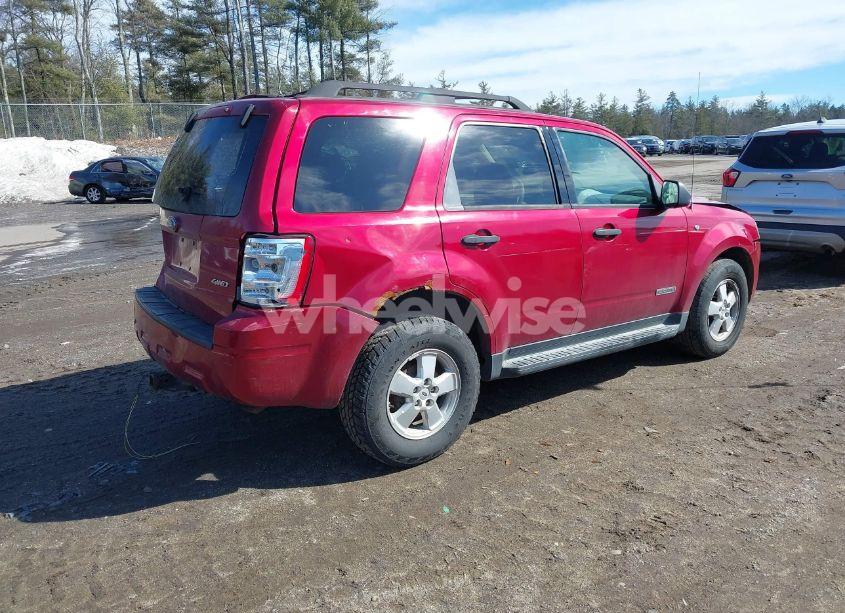 Photo 4 of 2008 Ford Escape XLT (VIN 1FMCU93198KA92327)