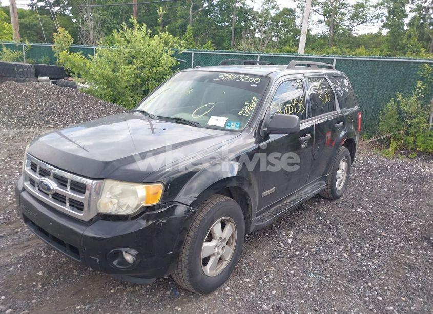 Photo 2 of 2008 Ford Escape XLT (VIN 1FMCU931X8KD58129)