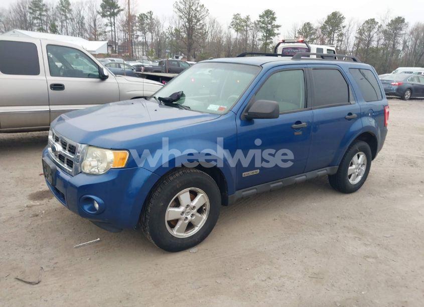 Photo 2 of 2008 Ford Escape XLT (VIN 1FMCU93Z38KD13961)