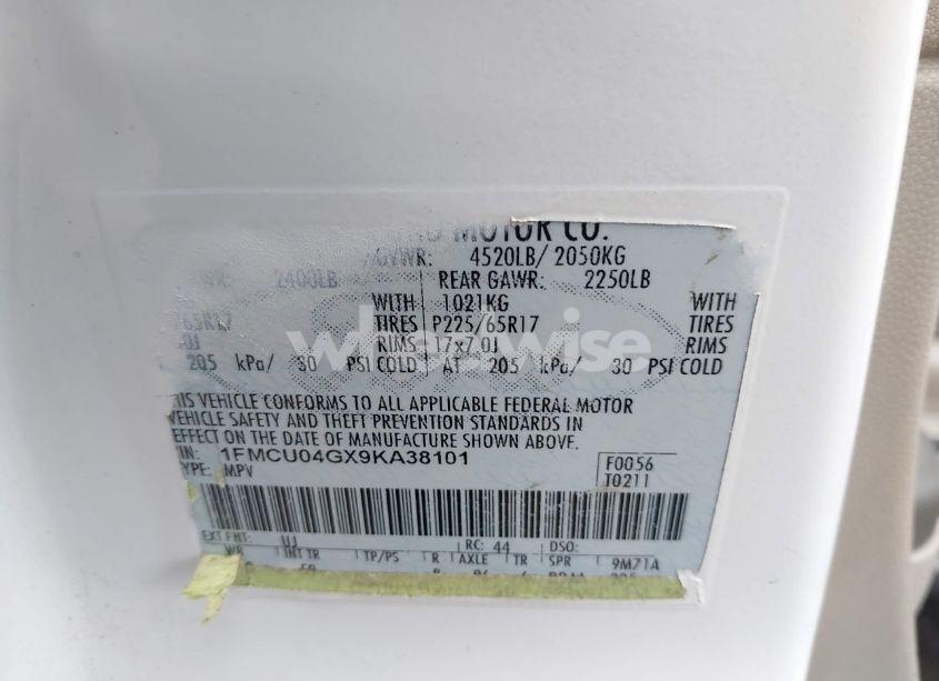 Photo 9 of 2008 Ford Escape XLT (VIN 1FMCU93Z38KD66594)