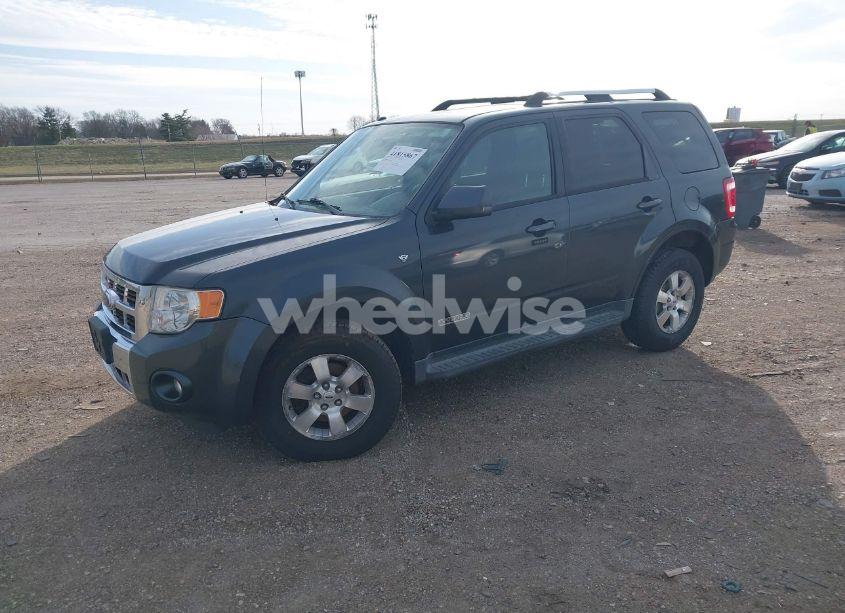 Photo 2 of 2008 Ford Escape LIMITED (VIN 1FMCU94108KA51860)