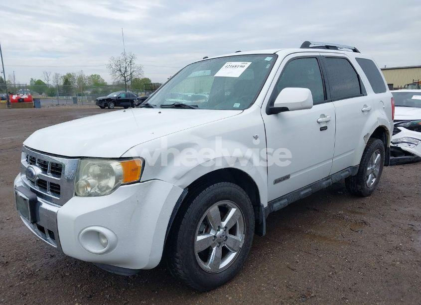 Photo 2 of 2008 Ford Escape LIMITED (VIN 1FMCU94128KE80028)