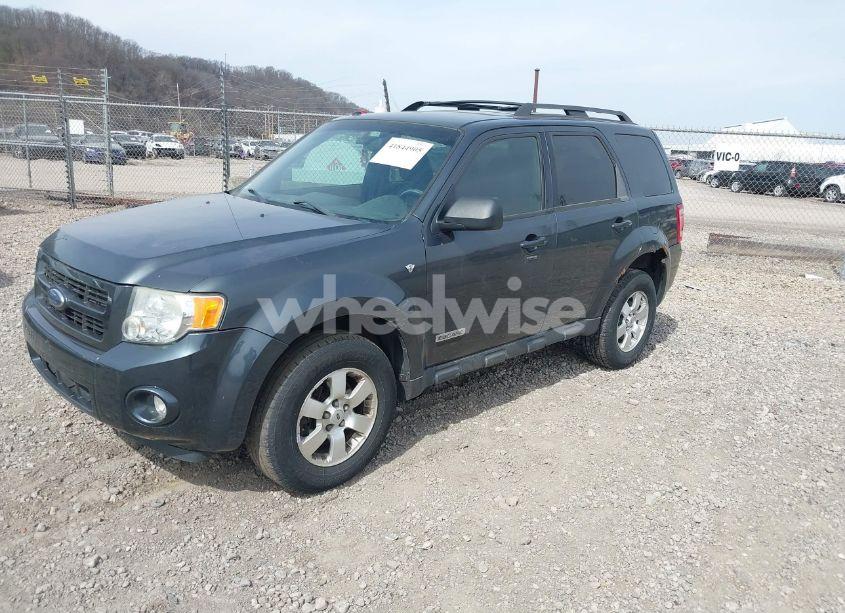 Photo 2 of 2008 Ford Escape LIMITED (VIN 1FMCU94138KB00498)
