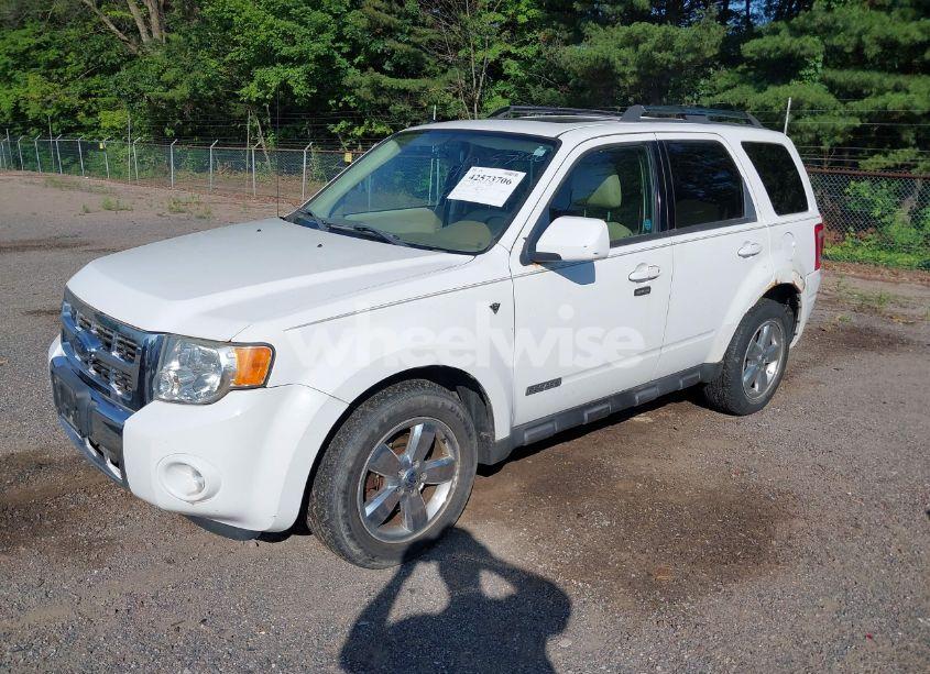 Photo 2 of 2008 Ford Escape LIMITED (VIN 1FMCU94158KB25094)
