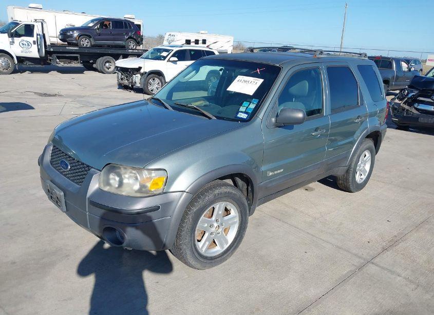 Photo 2 of 2006 Ford Escape HYBRID (VIN 1FMCU95H26KD48671)