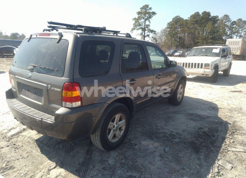 Photo 4 of 2006 Ford Escape HYBRID (VIN 1FMCU95H26KD48928)