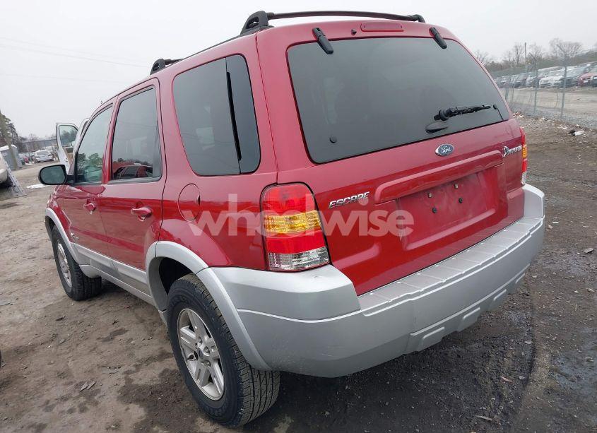 Photo 3 of 2006 Ford Escape HYBRID (VIN 1FMCU95H46KD11945)