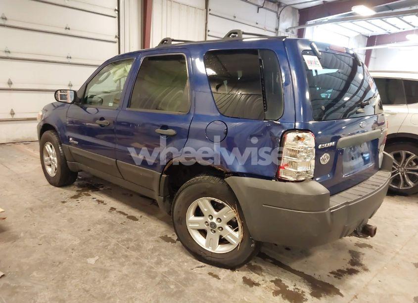 Photo 3 of 2006 Ford Escape HYBRID (VIN 1FMCU95H86KC63608)