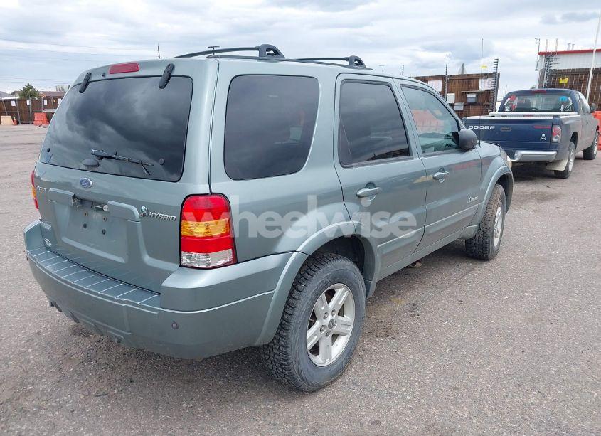 Photo 4 of 2006 Ford Escape HYBRID (VIN 1FMCU96H16KC81995)