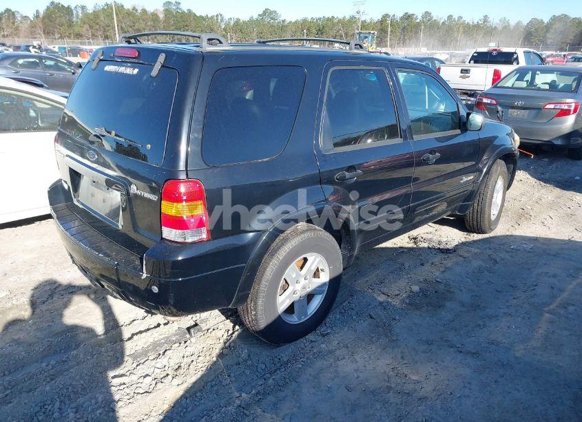 Photo 4 of 2006 Ford Escape HYBRID (VIN 1FMCU96H26KA26076)