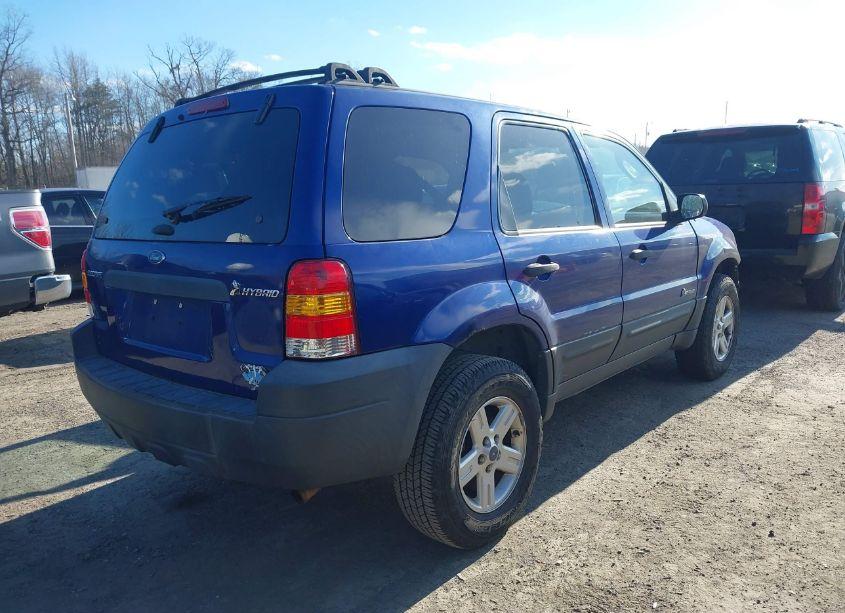 Photo 4 of 2006 Ford Escape HYBRID (VIN 1FMCU96H26KC27752)