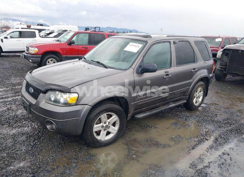 Photo 2 of 2006 Ford Escape HYBRID (VIN 1FMCU96H76KA30866)