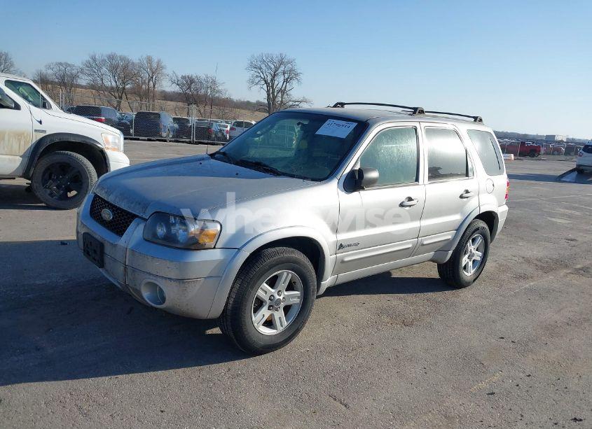 Photo 2 of 2006 Ford Escape HYBRID (VIN 1FMCU96H96KA25796)