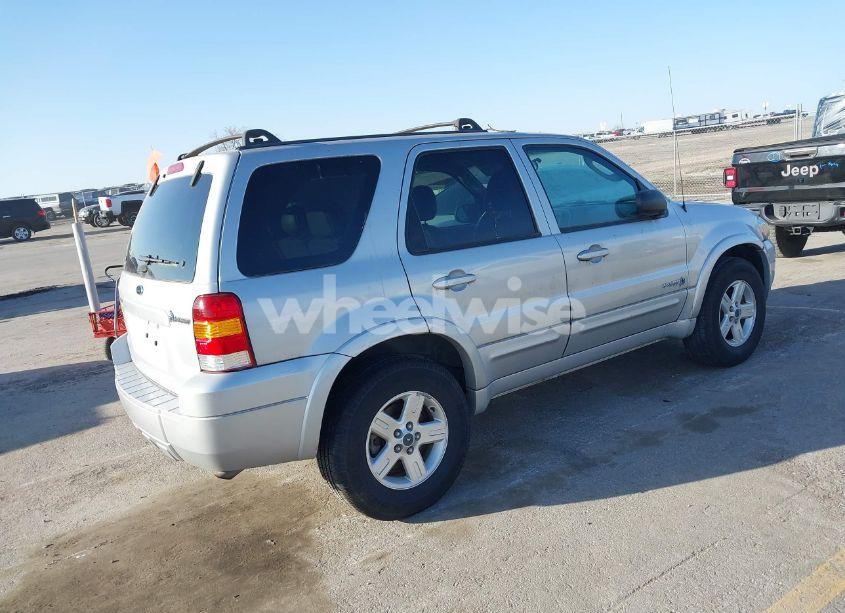 Photo 4 of 2006 Ford Escape HYBRID (VIN 1FMCU96H96KA25796)