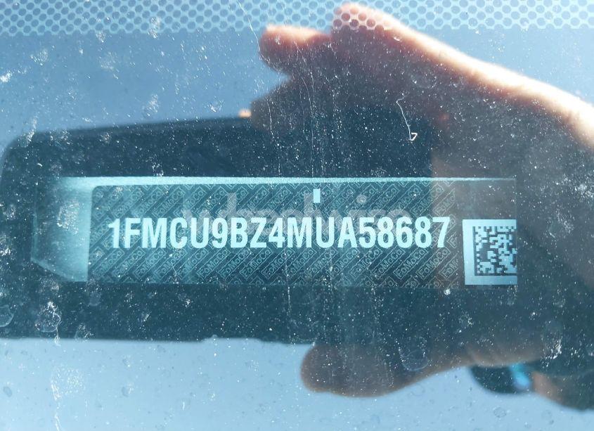 Photo 9 of 2021 Ford Escape SE HYBRID (VIN 1FMCU9BZ4MUA58687)