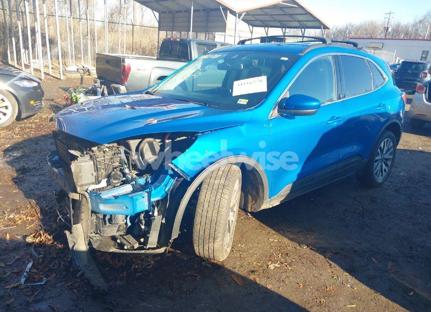 Photo 2 of 2021 Ford Escape TITANIUM HYBRID (VIN 1FMCU9DZ1MUA87173)