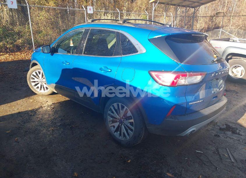 Photo 3 of 2021 Ford Escape TITANIUM HYBRID (VIN 1FMCU9DZ1MUA87173)