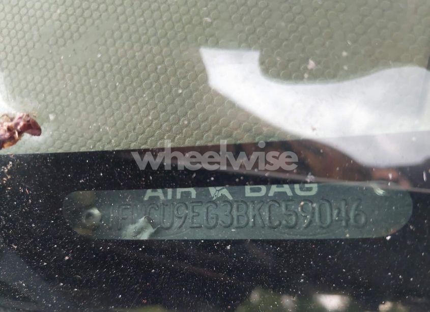 Photo 9 of 2011 Ford Escape LIMITED (VIN 1FMCU9EG3BKC59046)