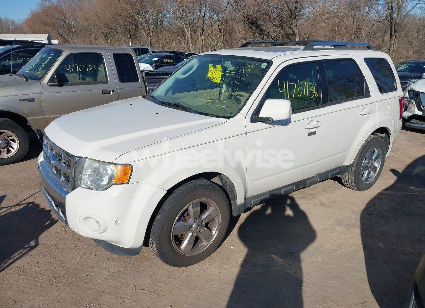 Photo 2 of 2011 Ford Escape LIMITED (VIN 1FMCU9EG4BKB78041)