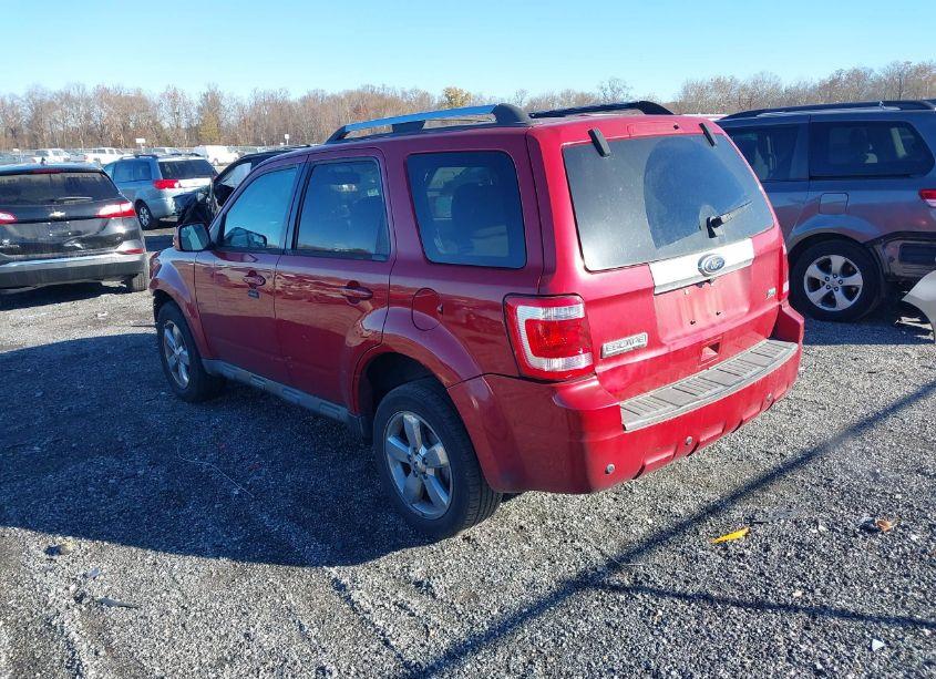 Photo 3 of 2011 Ford Escape LIMITED (VIN 1FMCU9EG7BKA65815)