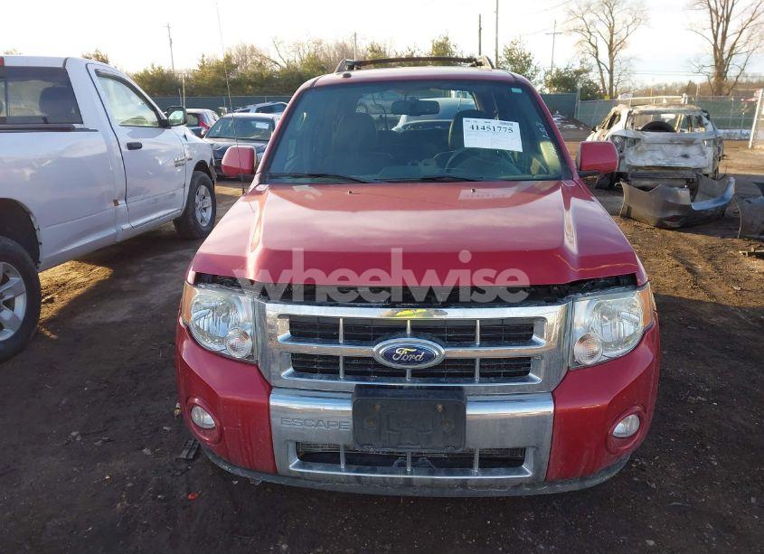 Photo 12 of 2011 Ford Escape LIMITED (VIN 1FMCU9EG9BKC14189)