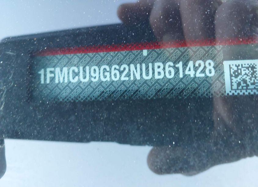 Photo 9 of 2022 Ford Escape SE (VIN 1FMCU9G62NUB61428)