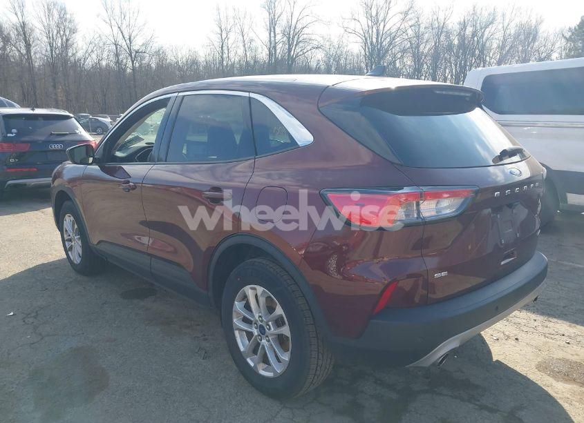 Photo 3 of 2021 Ford Escape SE (VIN 1FMCU9G6XMUA39981)