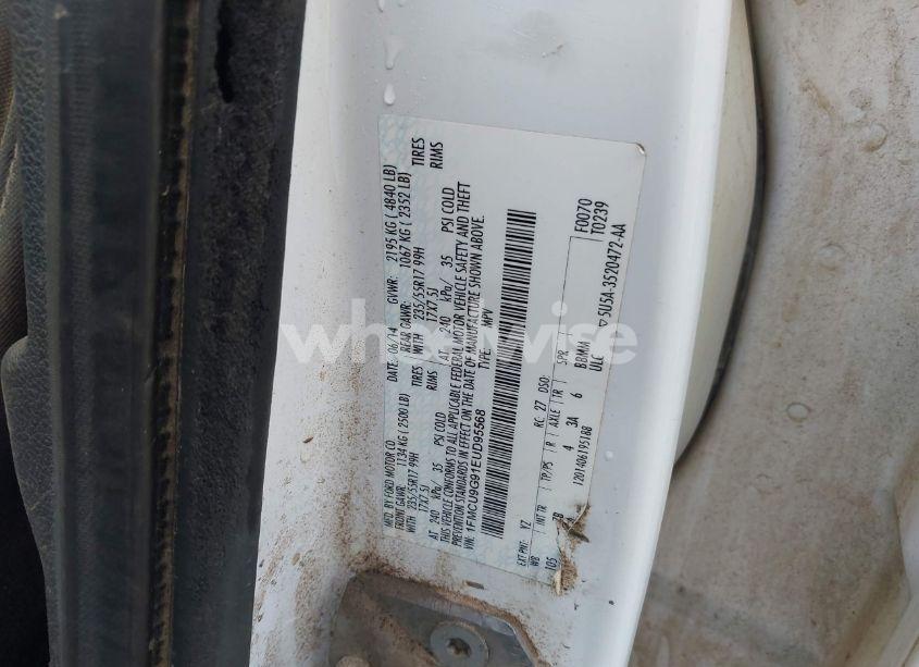 Photo 9 of 2014 Ford Escape SE (VIN 1FMCU9G91EUD95568)