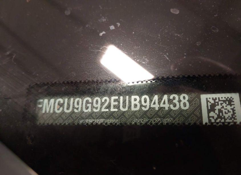 Photo 9 of 2014 Ford Escape SE (VIN 1FMCU9G92EUB94438)