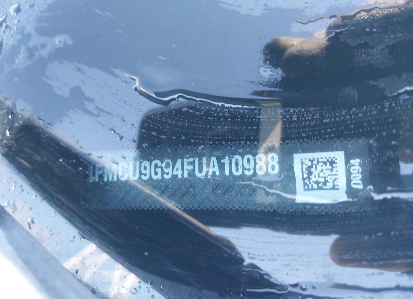 Photo 9 of 2015 Ford Escape SE (VIN 1FMCU9G94FUA10988)