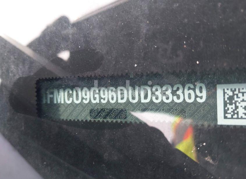 Photo 9 of 2013 Ford Escape SE (VIN 1FMCU9G96DUD33369)