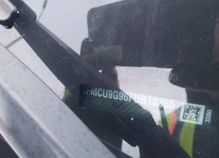 Photo 9 of 2015 Ford Escape SE (VIN 1FMCU9G96FUB18366)