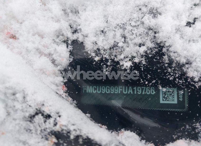 Photo 9 of 2015 Ford Escape SE (VIN 1FMCU9G99FUA19766)