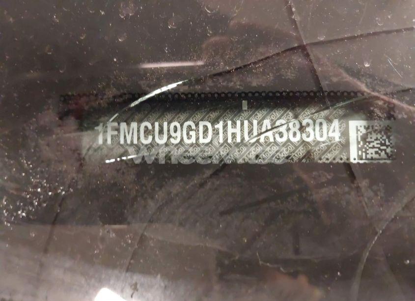 Photo 9 of 2017 Ford Escape SE (VIN 1FMCU9GD1HUA38304)