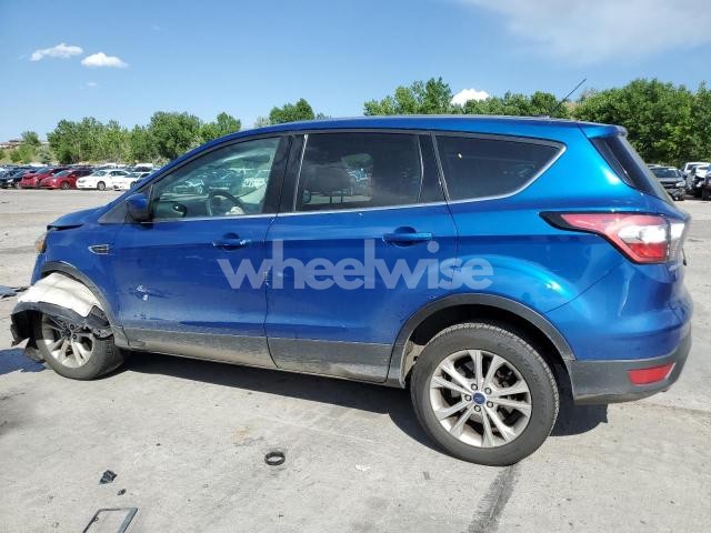2017 FORD ESCAPE SE (VIN 1FMCU9GD2HUE72814) main photo