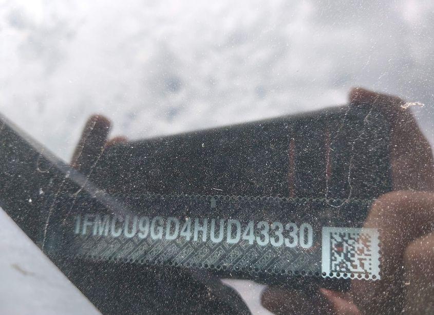 Photo 9 of 2017 Ford Escape SE (VIN 1FMCU9GD4HUD43330)