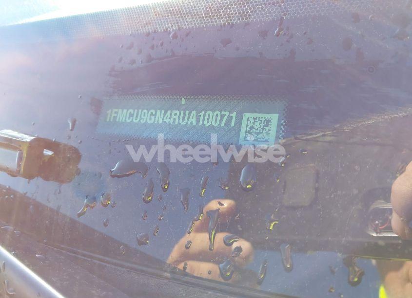 Photo 9 of 2024 Ford Escape ACTIVE (VIN 1FMCU9GN4RUA10071)