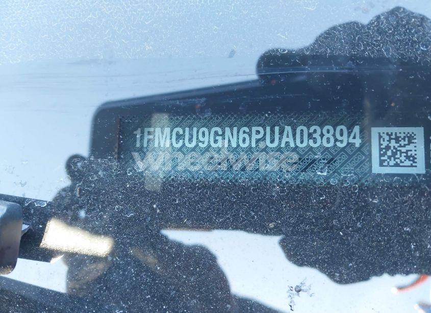 Photo 9 of 2023 Ford Escape ACTIVE (VIN 1FMCU9GN6PUA03894)