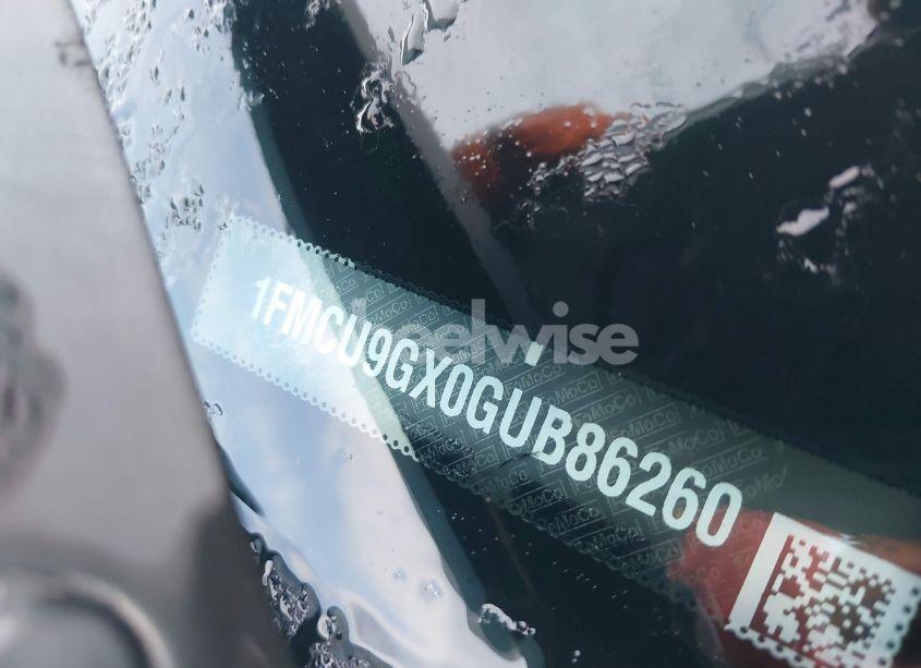 Photo 17 of 2016 Ford Escape SE (VIN 1FMCU9GX0GUB86260)