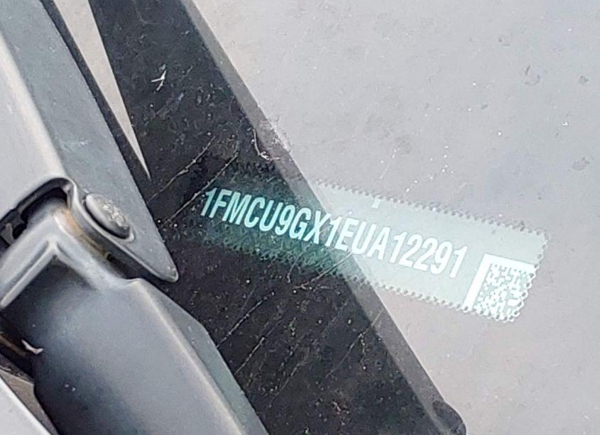 Photo 9 of 2014 Ford Escape SE (VIN 1FMCU9GX1EUA12291)