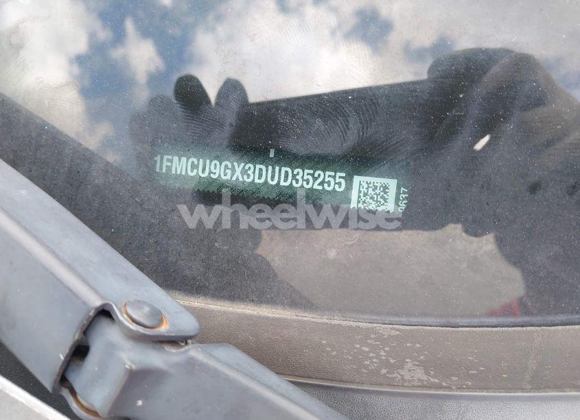 Photo 9 of 2013 Ford Escape SE (VIN 1FMCU9GX3DUD35255)