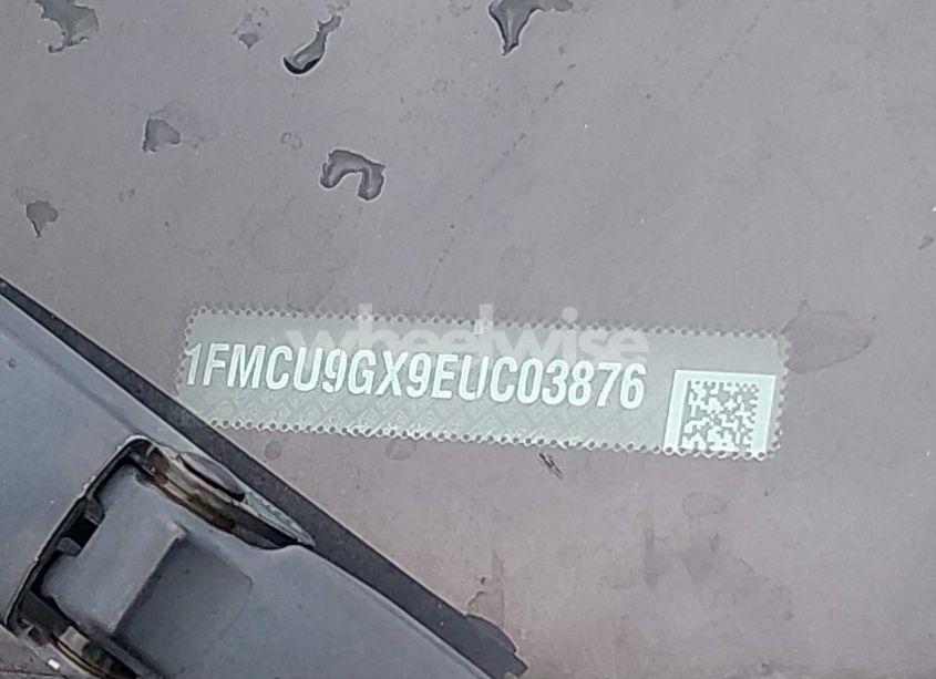 Photo 9 of 2014 Ford Escape SE (VIN 1FMCU9GX9EUC03876)