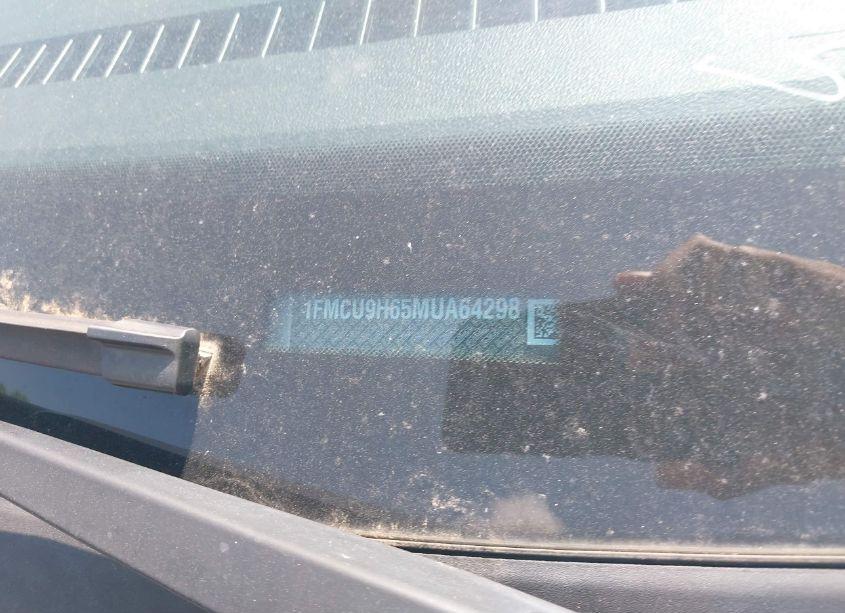 Photo 9 of 2021 Ford Escape SEL (VIN 1FMCU9H65MUA64298)