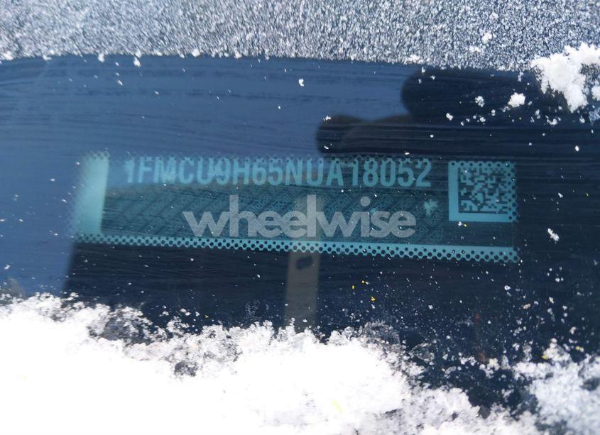 Photo 9 of 2022 Ford Escape SEL (VIN 1FMCU9H65NUA18052)