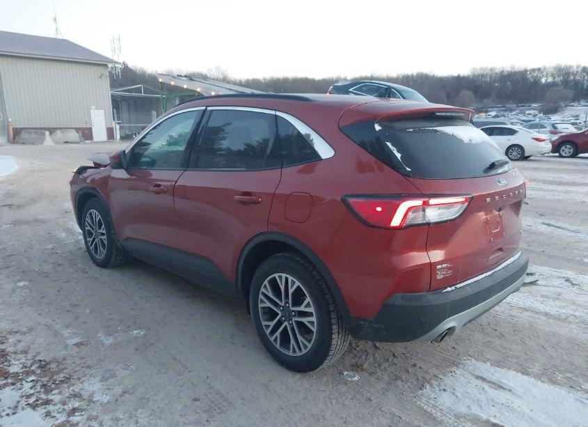 Photo 3 of 2020 Ford Escape SEL (VIN 1FMCU9H66LUA49663)