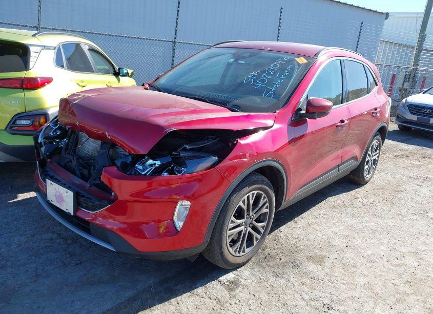 Photo 2 of 2021 Ford Escape SEL (VIN 1FMCU9H6XMUA65737)
