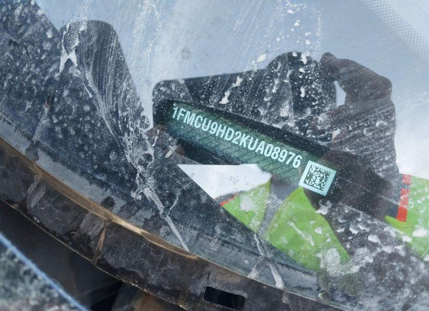 Photo 9 of 2019 Ford Escape SEL (VIN 1FMCU9HD2KUA08976)