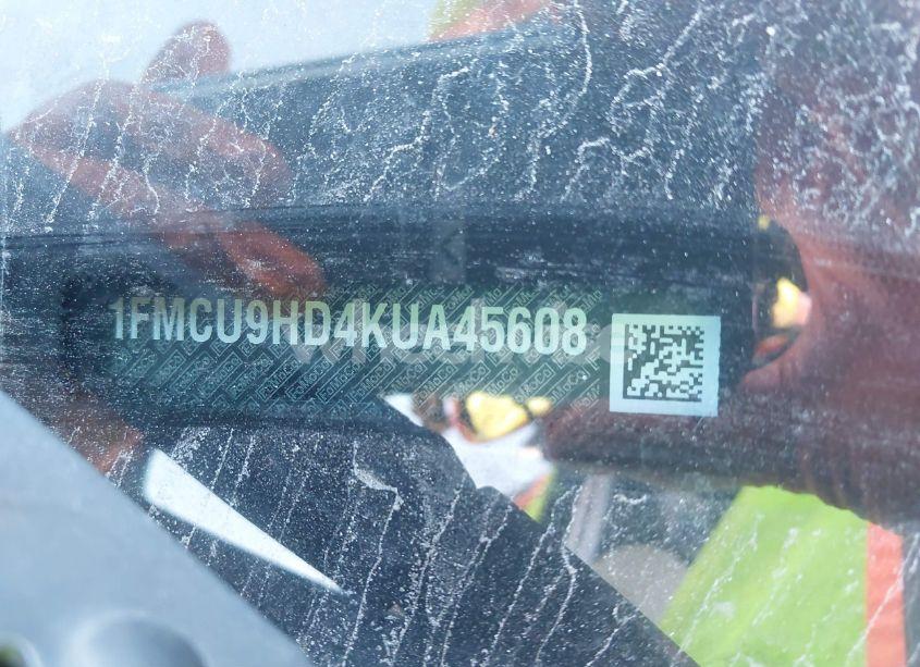 Photo 9 of 2019 Ford Escape SEL (VIN 1FMCU9HD4KUA45608)