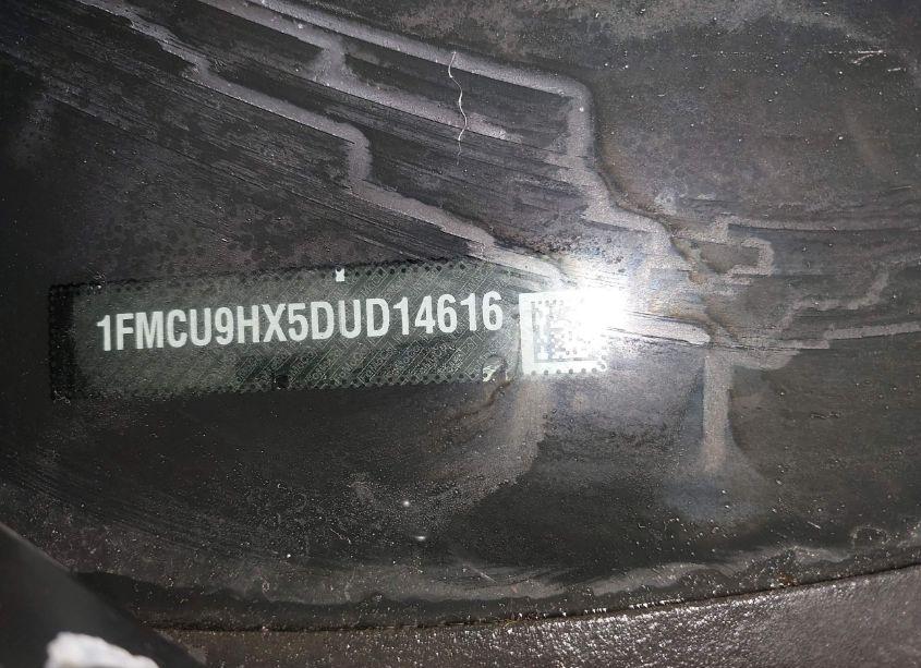 Photo 9 of 2013 Ford Escape SEL (VIN 1FMCU9HX5DUD14616)