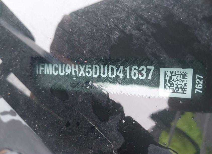 Photo 9 of 2013 Ford Escape SEL (VIN 1FMCU9HX5DUD41637)